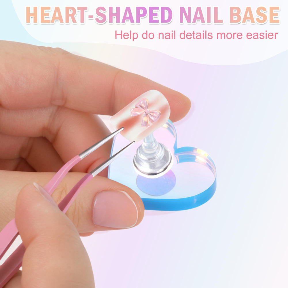 Cinta doble cara BAGTeck para fijar uñas con facilidad.