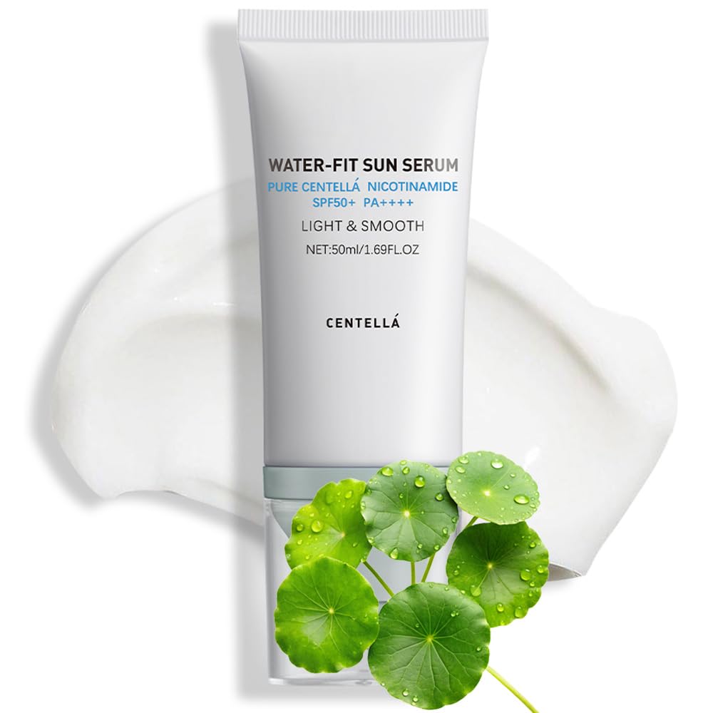 BAISEN DIARY Centella sunscreen bottle offers daily protection with SPF 50 PA++++.