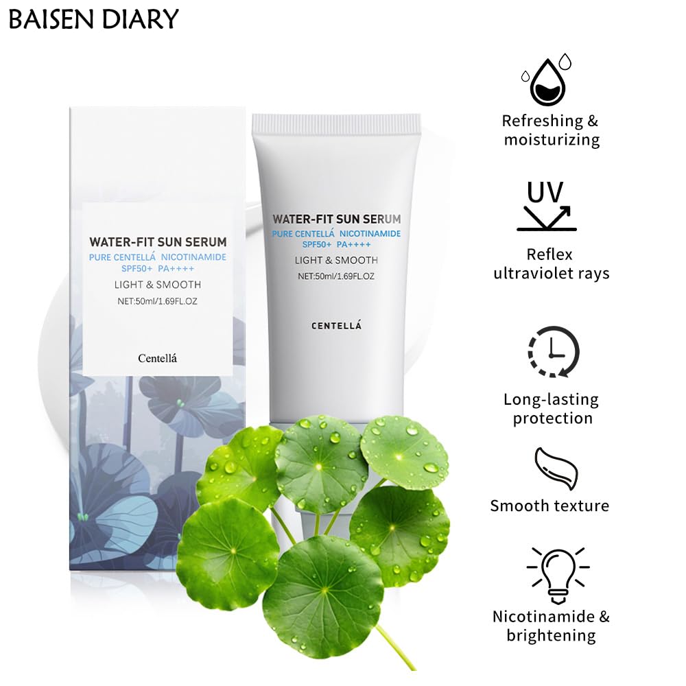 Compact BAISEN DIARY packaging shown for daily skincare routines.