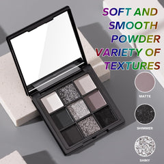 BAISEN DIARY Sombra plata brillante para destellos brillantes.