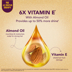 Bajaj Almond Drops: gotas de vitamina E para fortalecer el cabello