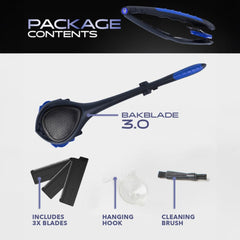 baKblade 3.0 mango ergonómico curvado para control preciso