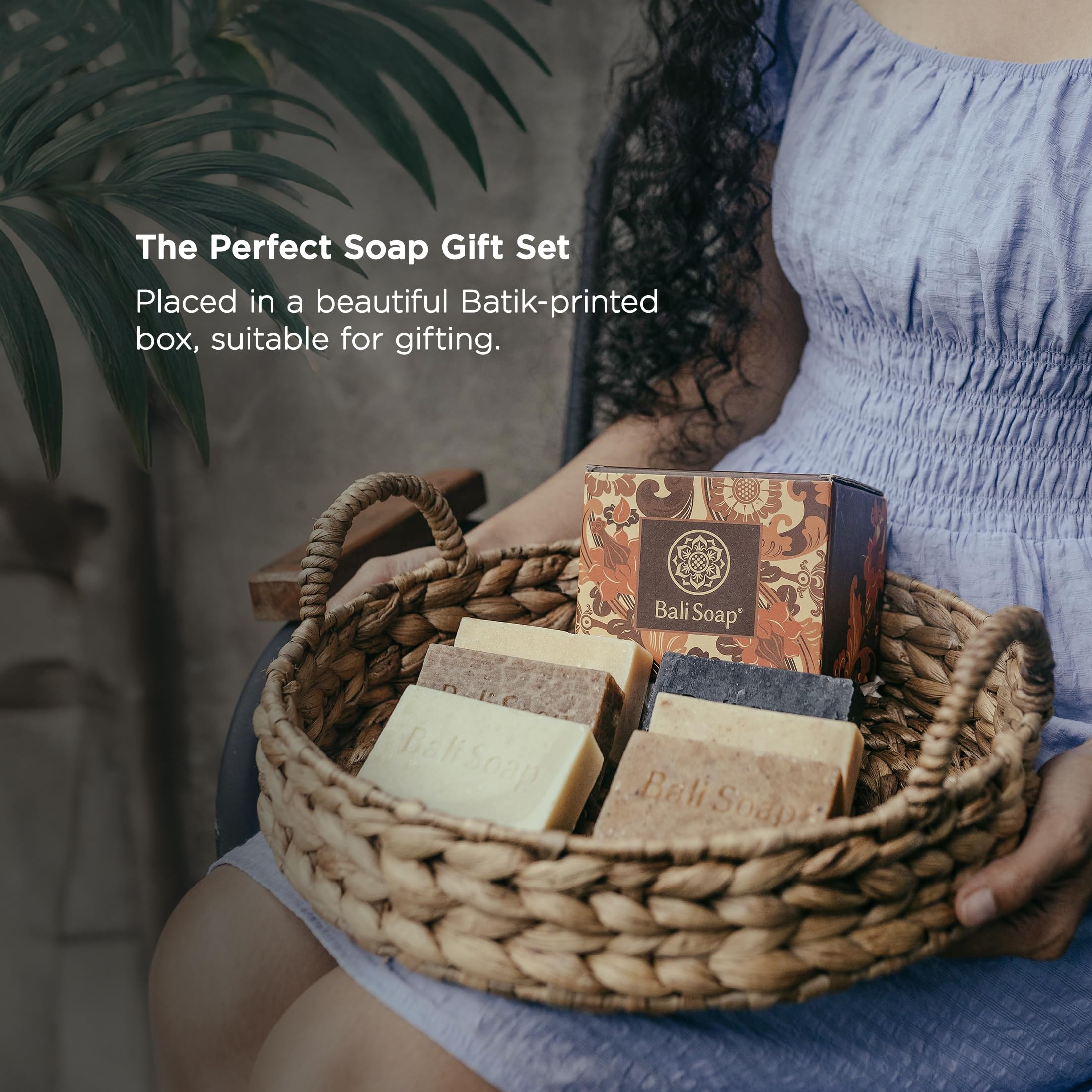 Caja Batik Bali Soap, regalo elegante para amantes de spa natural