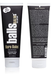 BallsBALM Bare Balm, aplicación externa segura en áreas específicas.