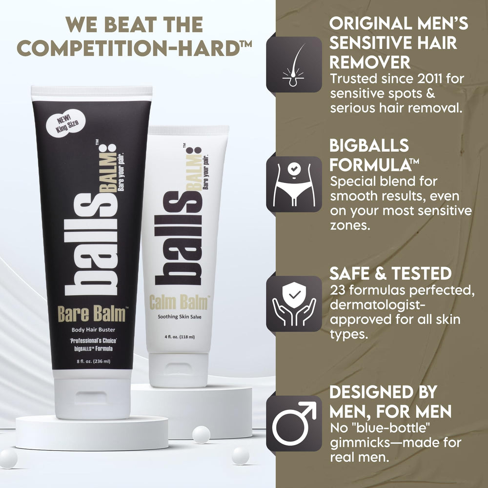 BallsBALM Bare Balm textura cremosa, sensación suave durante la aplicación.