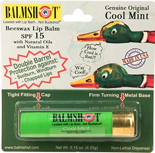 Balmshot dispensador 20ga, cómodo para llevar al exterior.