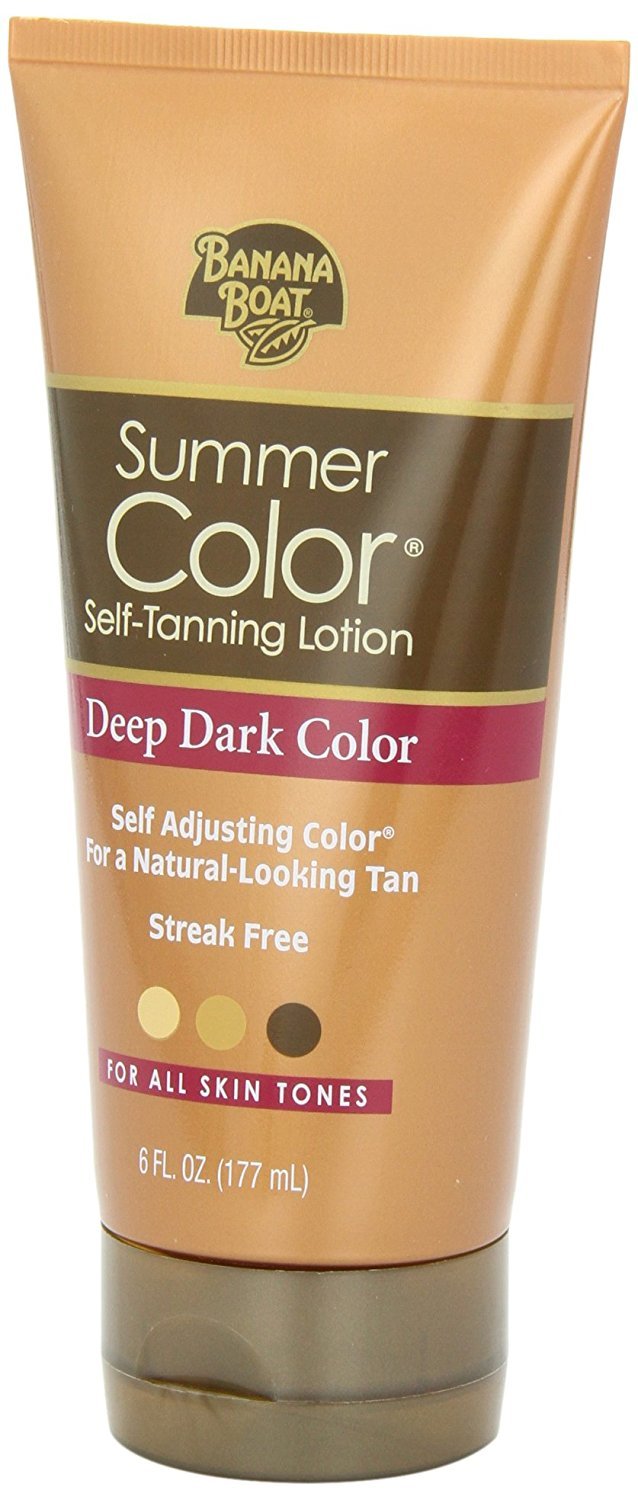 Banana Boat loción bronceadora Verano: aplicación suave que crea un tono natural