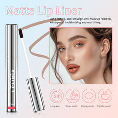 BANGFENG waterproof and smudge-proof lip stain prevents transfer during workouts.