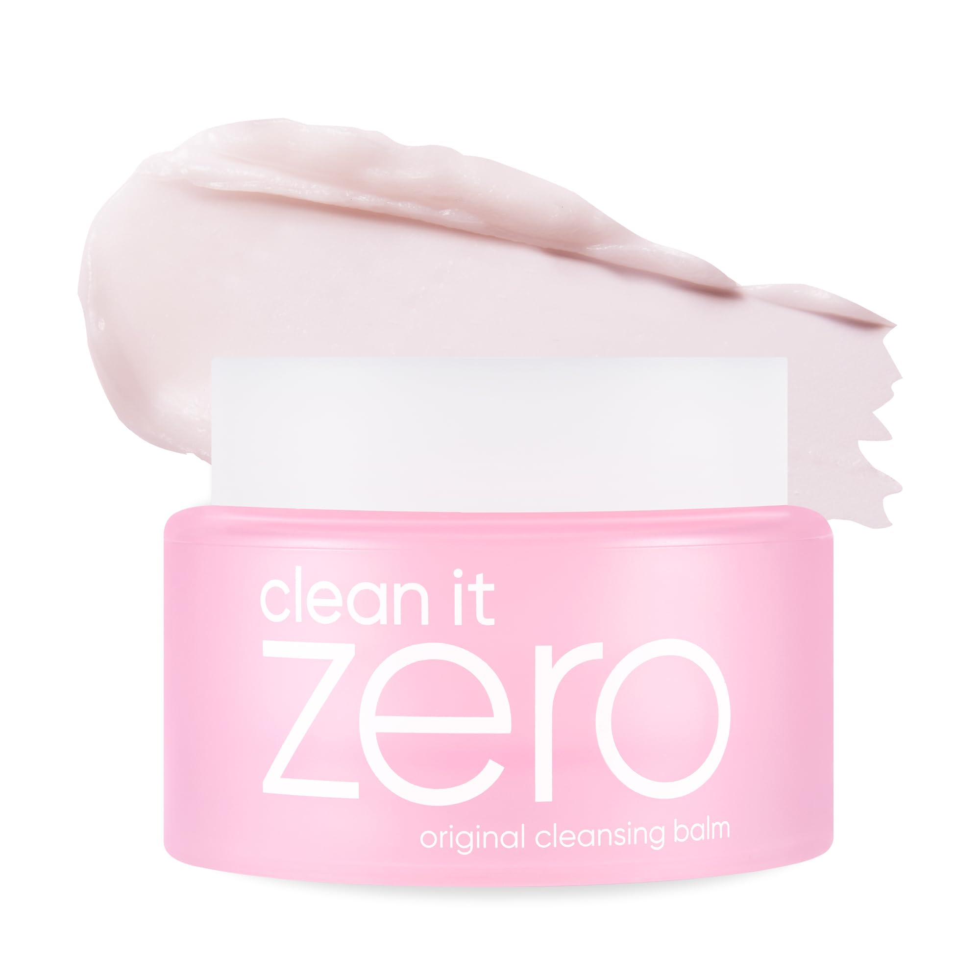 BANILA CO Clean It Zero Original: envase close-up muestra textura sherbet para limpieza suave.