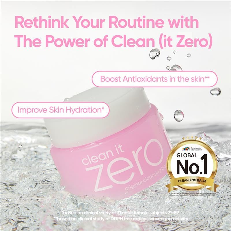 BANILA CO Clean It Zero Original: textura sherbet se funde para eliminar maquillaje resistente.