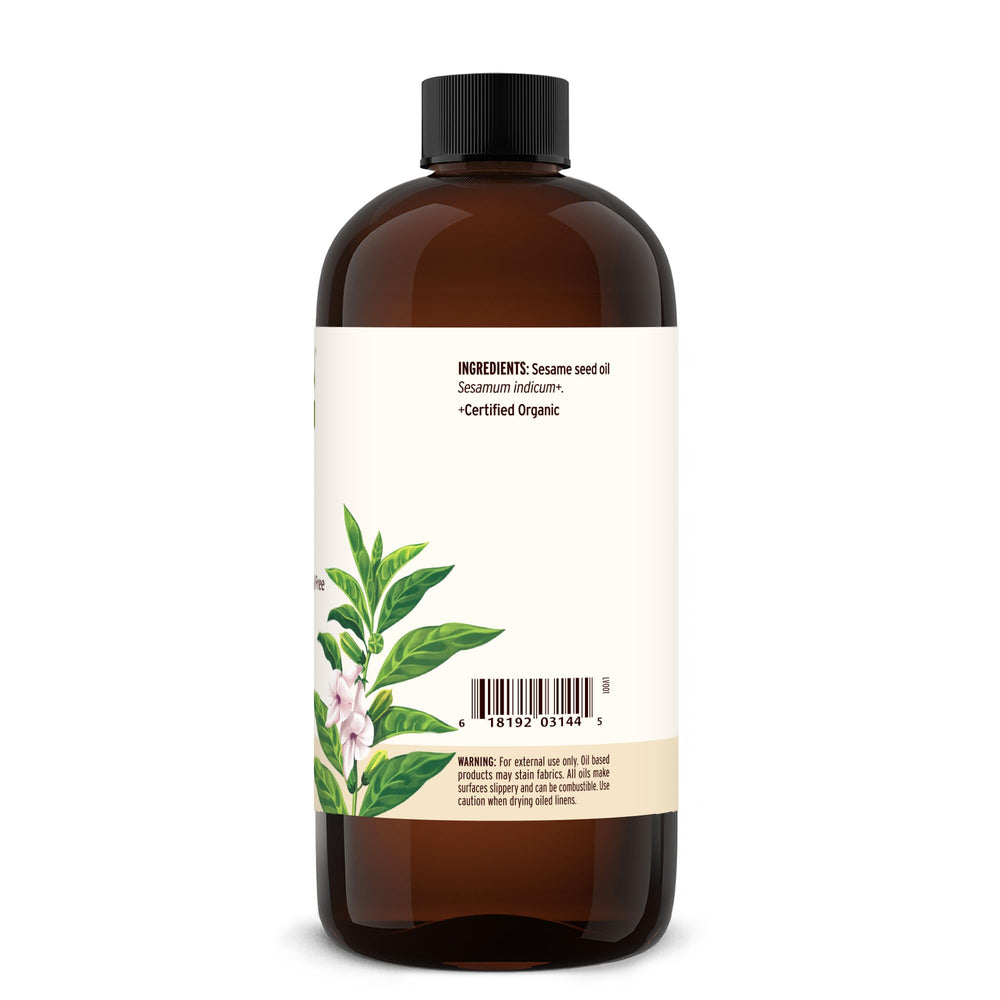 Banyan Botanicals huile sésame non-ogm garantie qualité