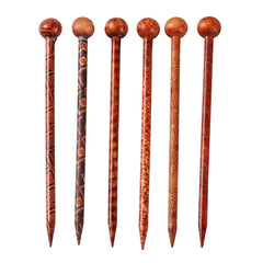 Baoblaze palillos de pelo de madera japonesa 13 cm para recogidos elegantes.