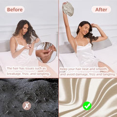 Baqzqudnl diseño suave protege el cabello del roce con la almohada
