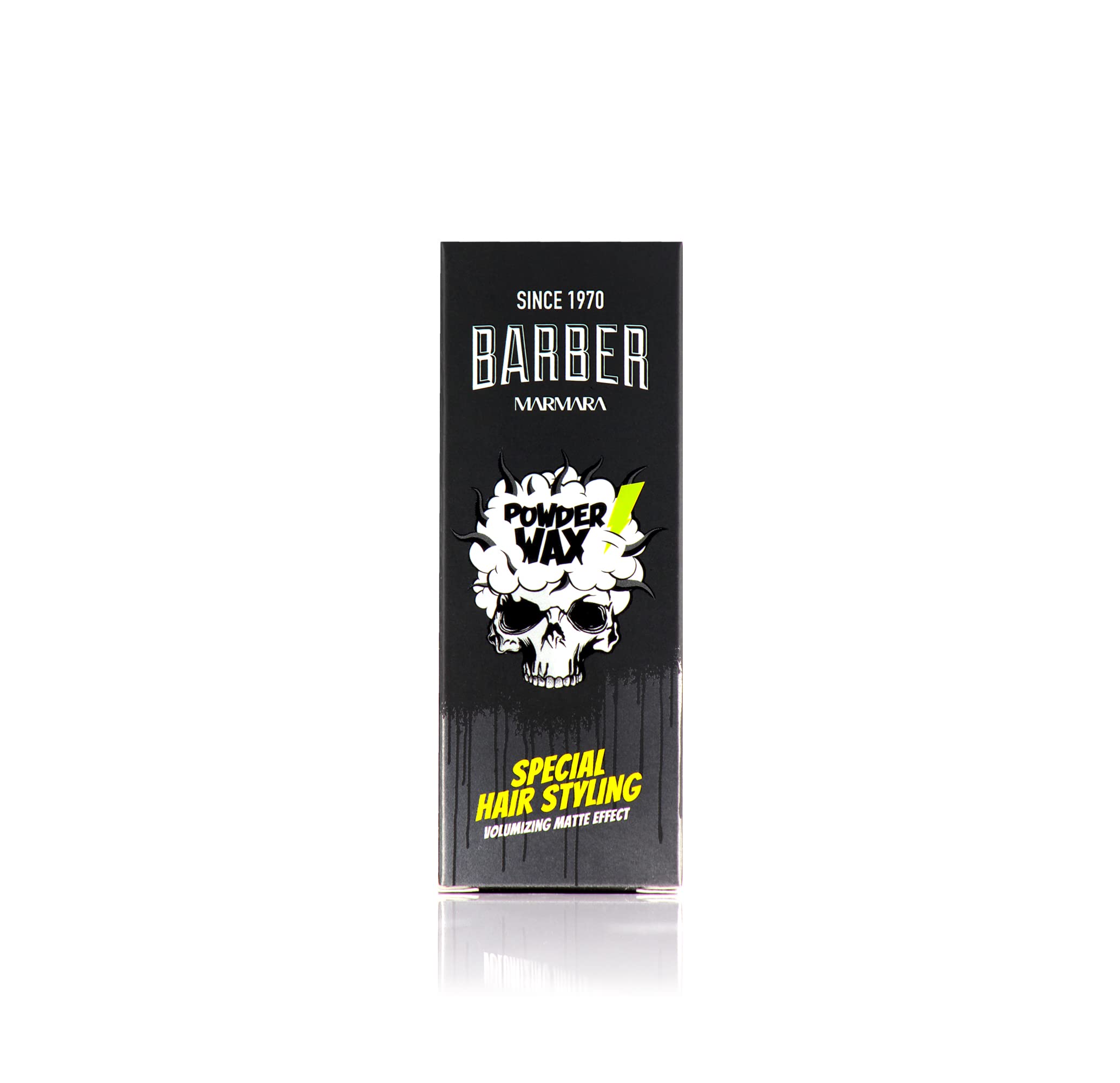 Barber Marmara Polvo volumen textura mate, ideal para definir peinado con fijación suave.
