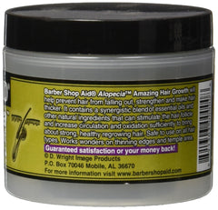 Barber Shop Aid Ingredientes naturales para cabello más sano