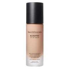 Bareminerals Barepro 24H mat flacon, tenue longue durée et fini naturel.