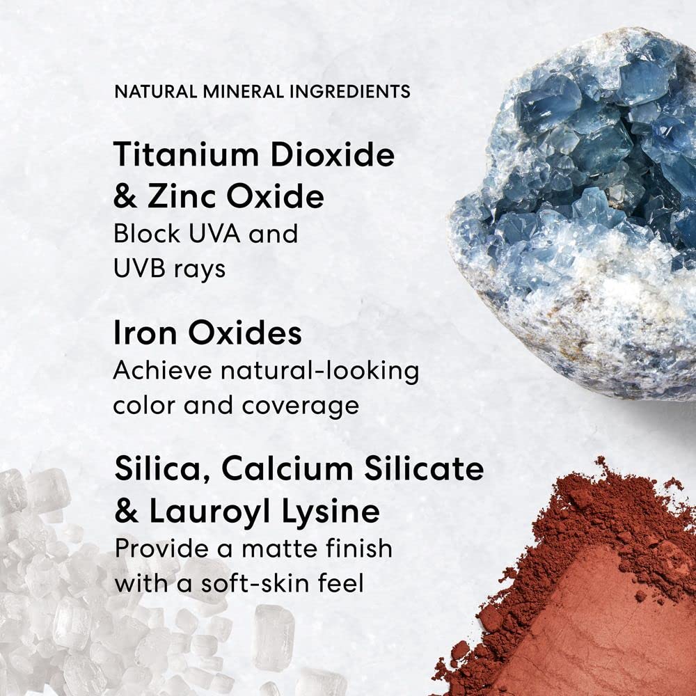 bareMinerals Original base en polvo, sin talco, ideal para piel sensible.
