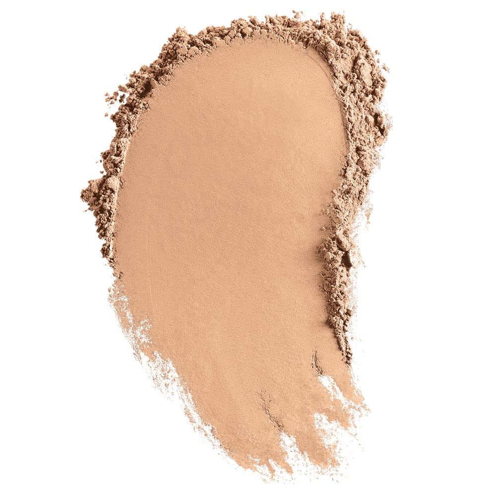 bareMinerals aplicación con pincel, cobertura progresiva sin sensación pesada.