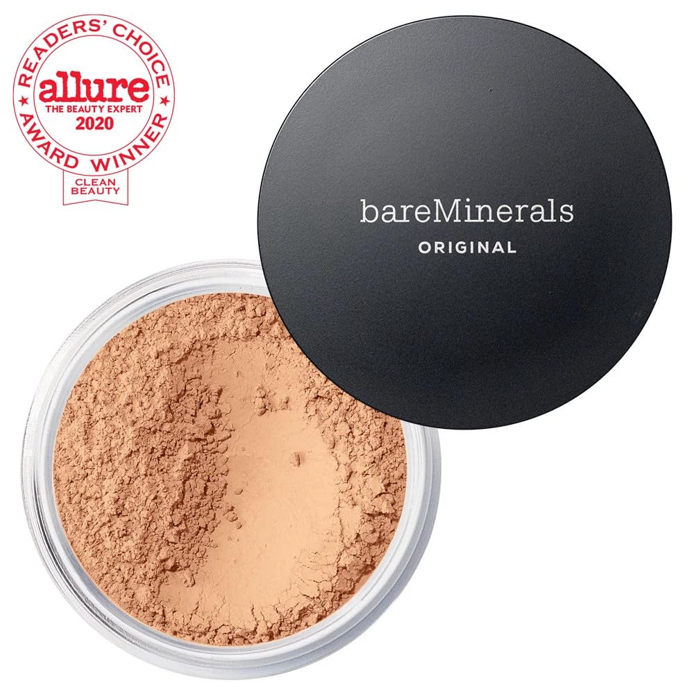 BareMinerals Original Loose Powder SPF15 fórmula limpia sin parabenos.