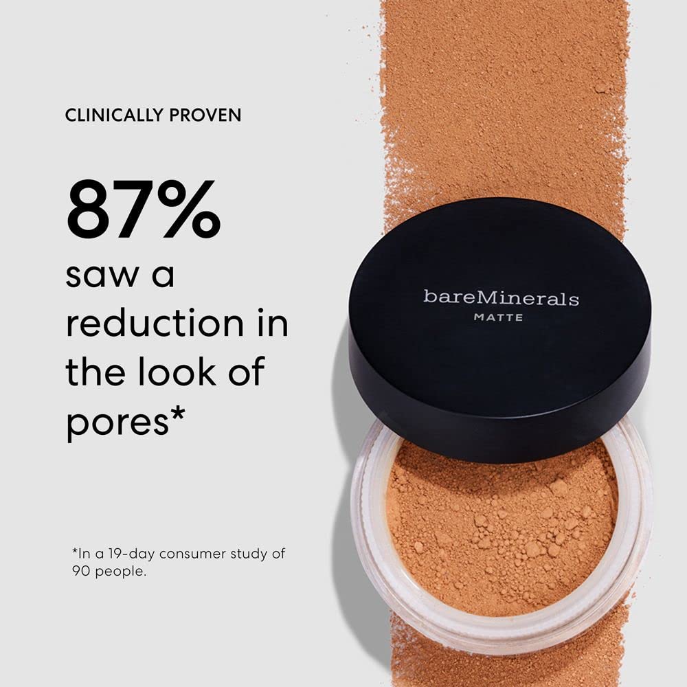 BareMinerals Original Matte: protección mineral SPF15 UVA y UVB.