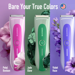 BAREWIZE cuchilla cerámica SafeSkin para un afeitado más suave.