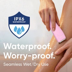 BAREWIZE Bikini Trimmer acabado impermeable para ducha