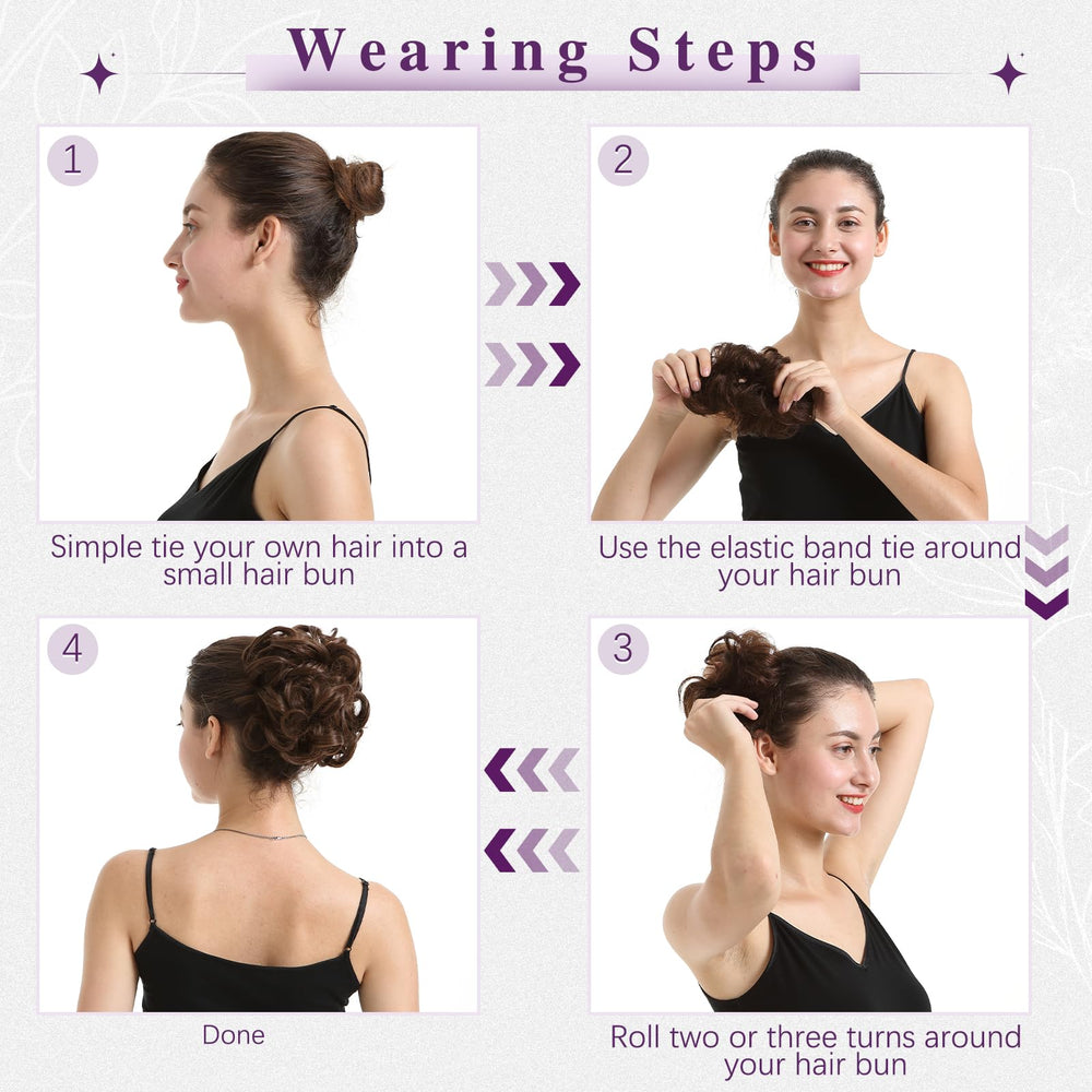 BARSDAR efecto volumen pelo sintético, aspecto natural y tacto suave