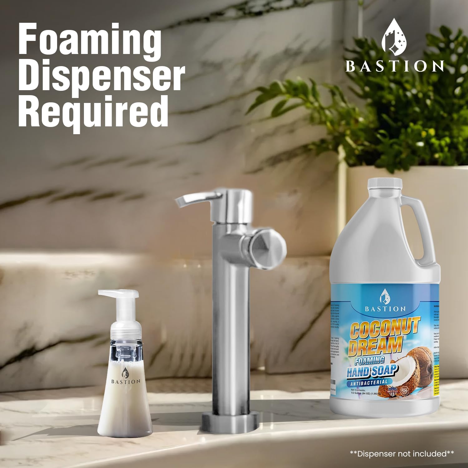 Bastion Aroma Coco Dream suave para un ambiente agradable.