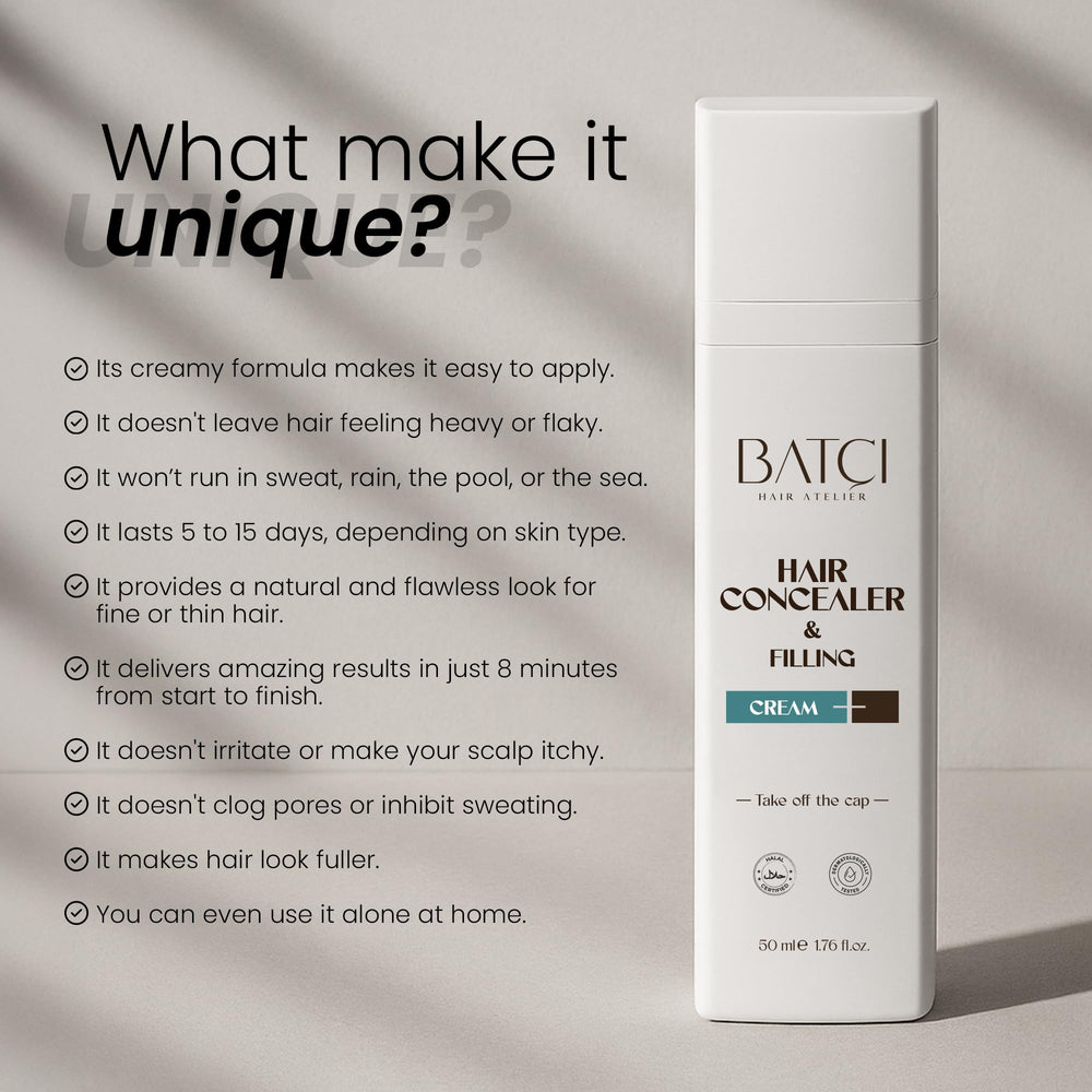 Batci Corrector de Cabello: aplicación rápida para retoques.