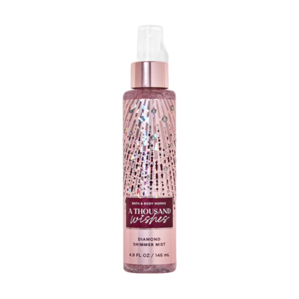 Bath and Body Works Diamond Shimmer Mist, brillo diamante para uso diario y ocasiones.