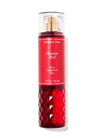 Forever Red crema corporal de Bath & Body Works, 8 onzas líquidas, hidratación diaria