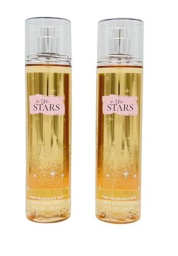 Bath & Body Works In The Stars frasco con etiqueta elegante para regalo.