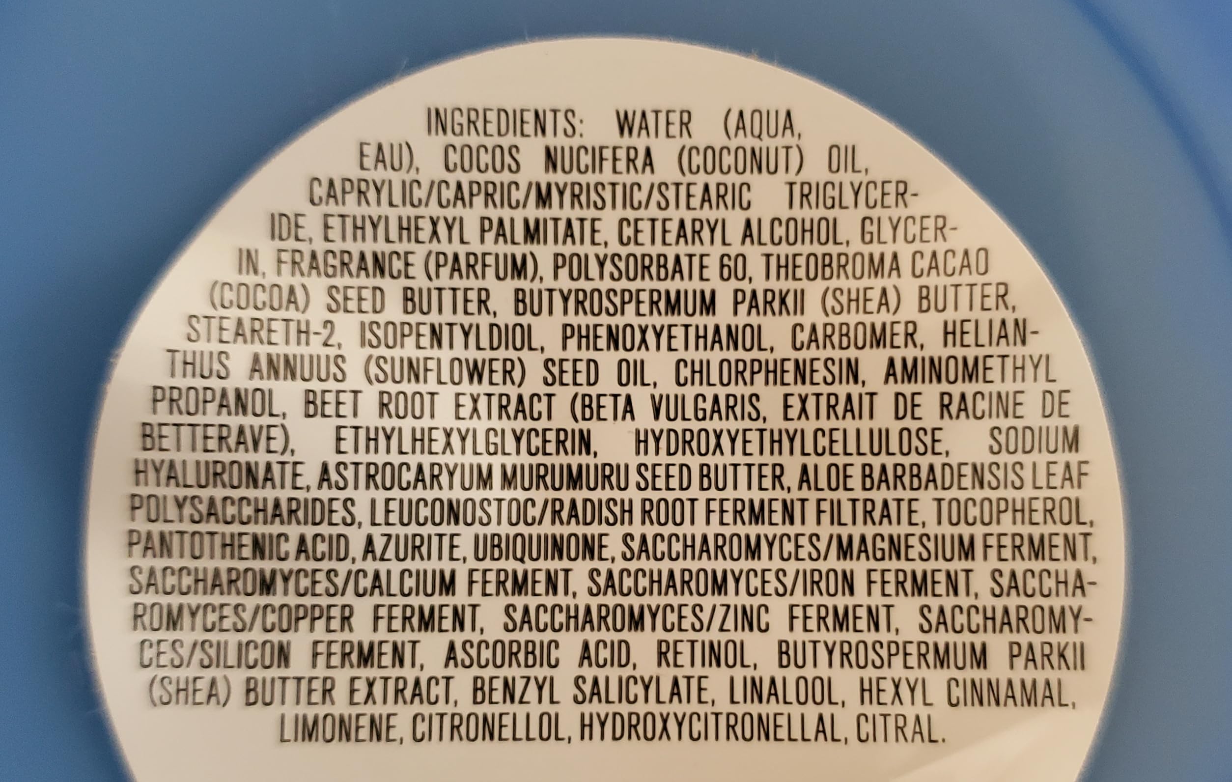 Bath & Body Works Manteca Cuerpo: karité y cacao nutren la piel.