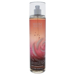 Bath & Body Works Warm Vanilla Sugar Mist, botella-8oz para uso diario.