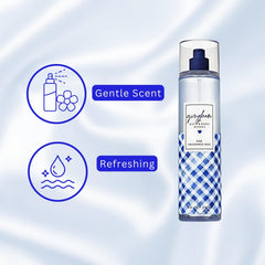 Bath & Body Works Bruma corporal Gingham, etiqueta frontal clara y elegante