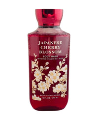 Bath & Body Works Gel de Ducha Cerezo Japonés, aroma floral duradero para piel suave.