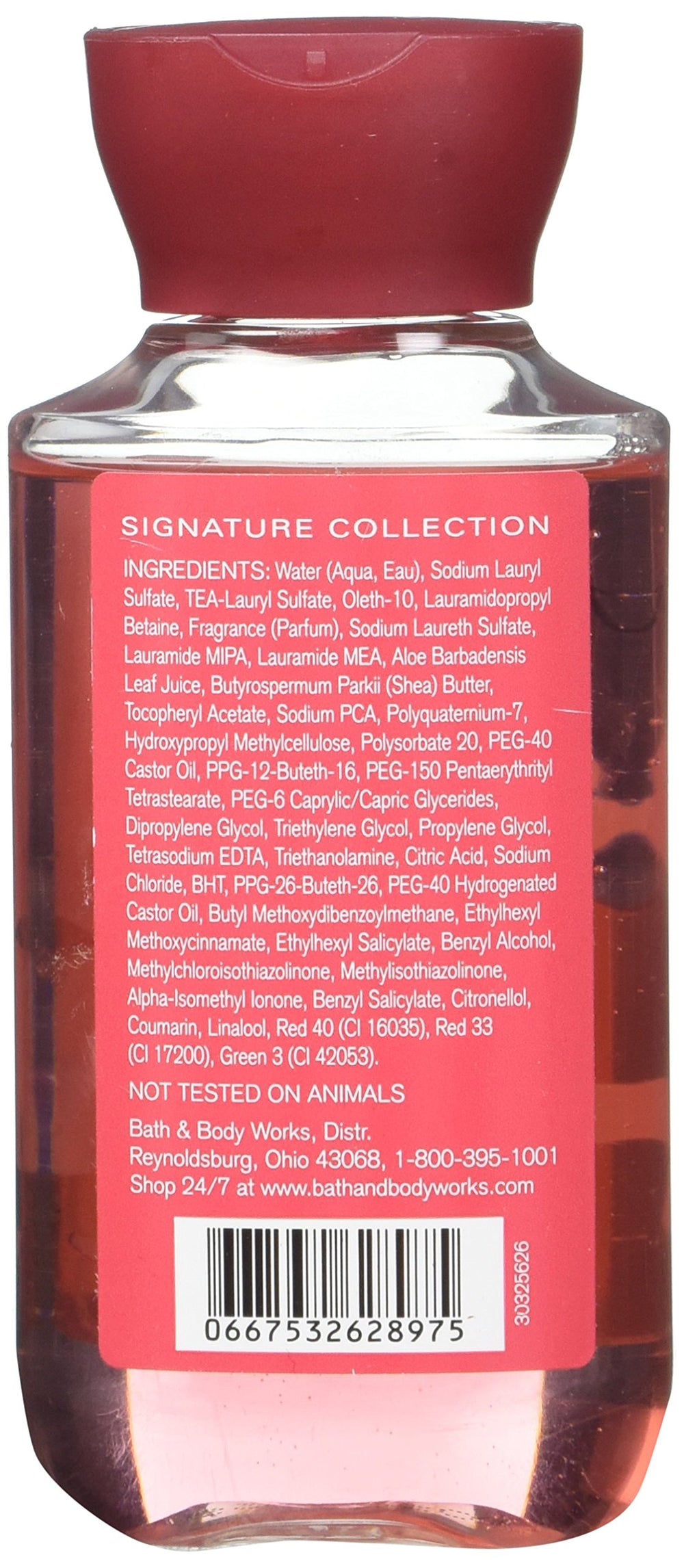 Bath & Body Works Japanese Cherry Blossom gel de ducha enriquecido con manteca de karité para aroma duradero.