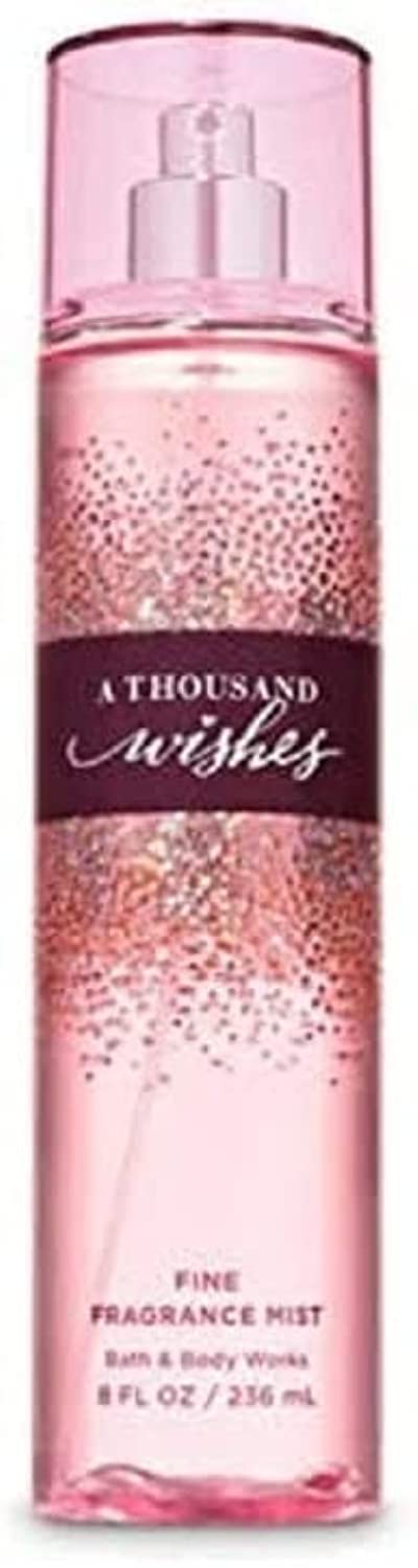 Bath & Body Works Mil Deseos, niebla perfumada, botella para una frescura diaria.