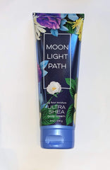 Moonlight Path de Bath & Body Works crema corporal Ultra Shea, nutrición intensa para la piel.