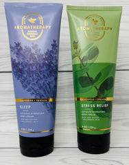 Bath & Body Works pack de dos cremas aromaterapia para hidratación diaria.