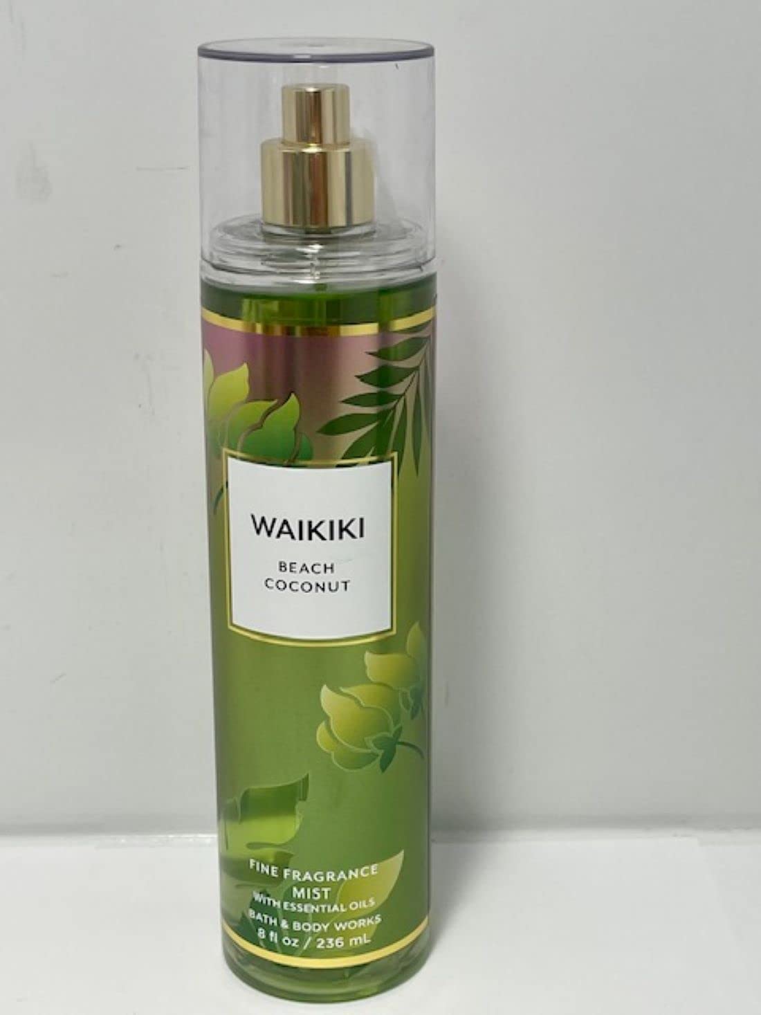 Bath & Body Works Waikiki Beach Coconut mist, vertido de botella para perfumar la piel