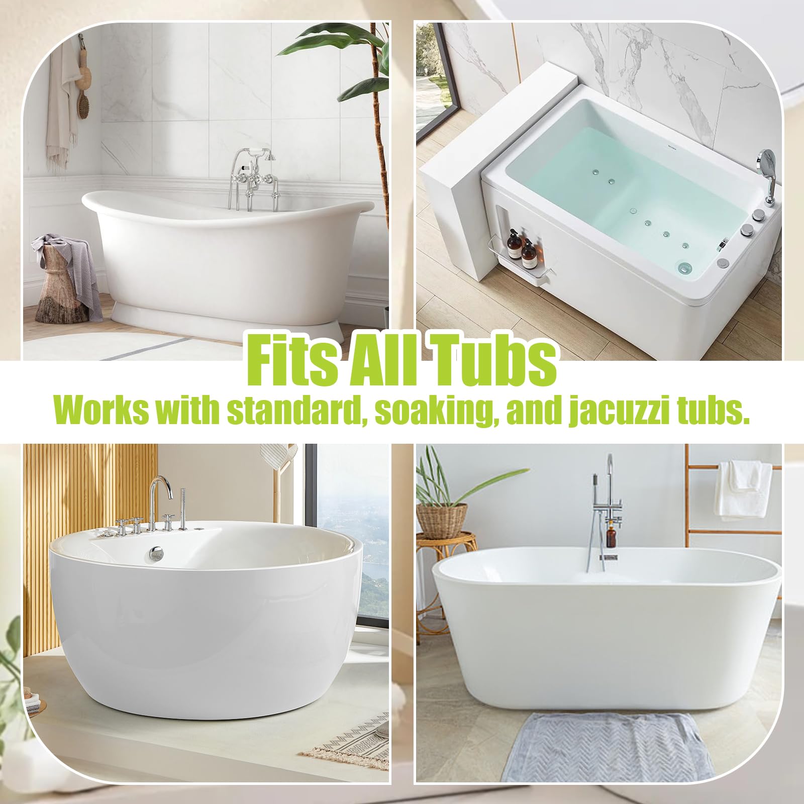 Bathland tinas compatibles: diseño versátil para distintas bañeras
