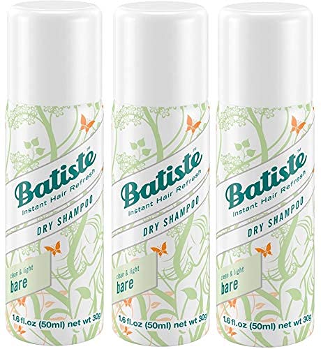 Cabello ligero y fresco con Batiste Bare Mini y su fragancia discreta.