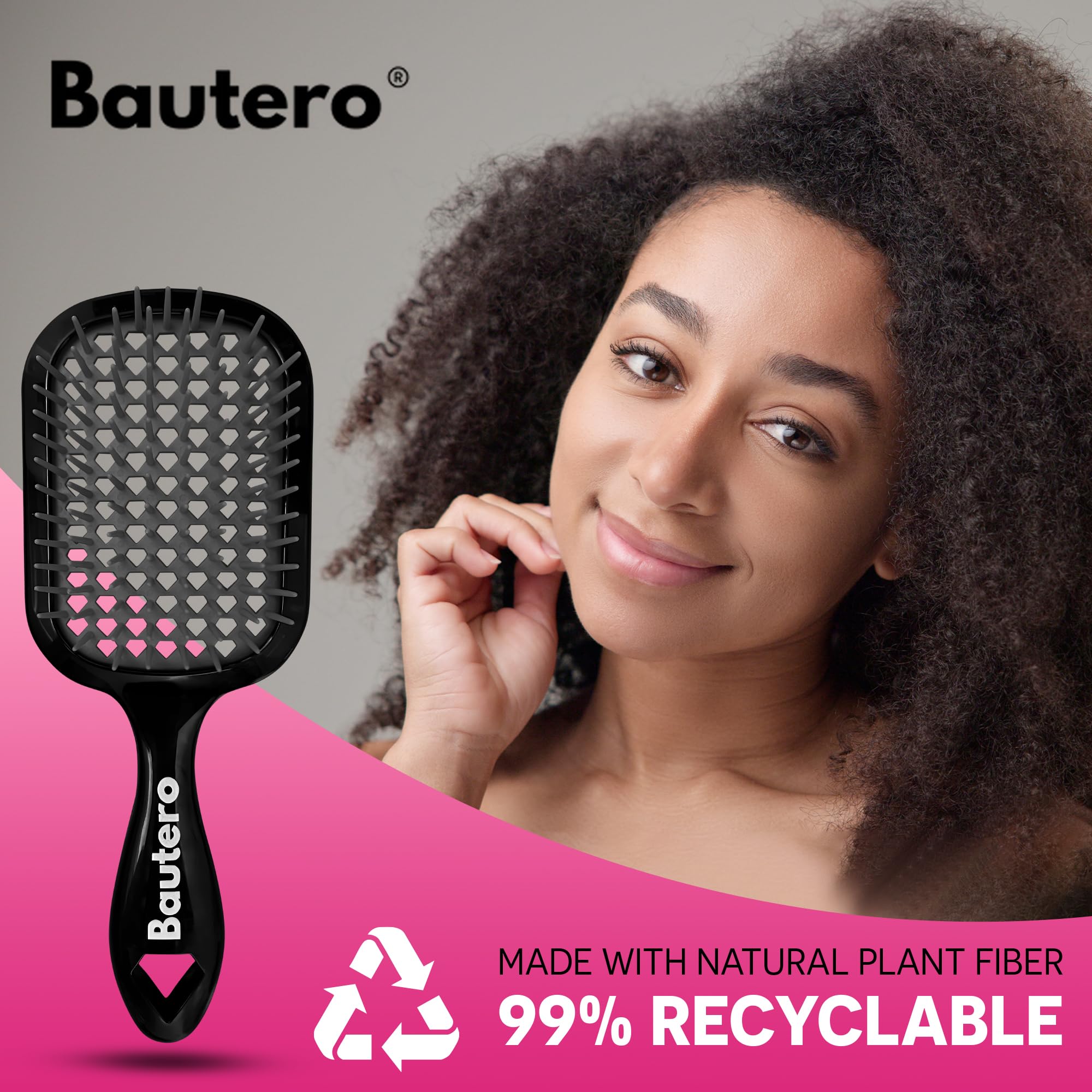 Bautero cepillo con diseño doble curva distribuye presión de manera uniforme