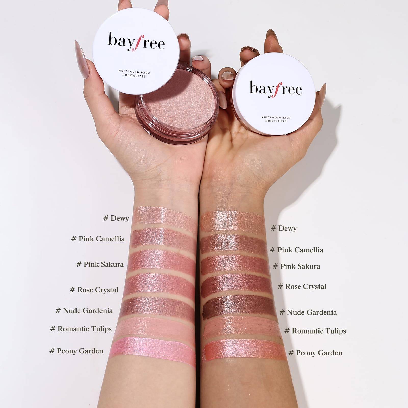 Bayfree Multi Glow Balm Set durabilidad todo el día sin retoques constantes
