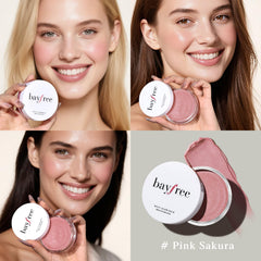 bayfree Multi Glow Balm tono rosado para un resplandor sutil en la piel.