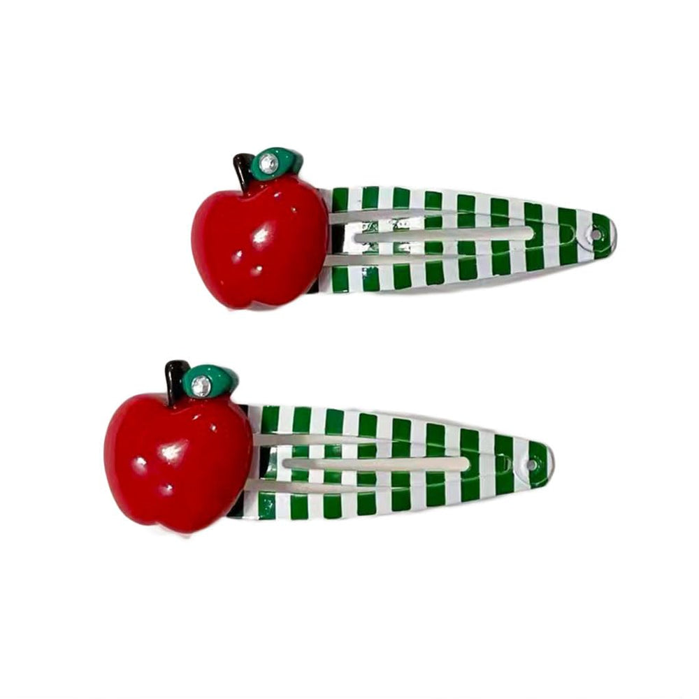 BBTDIN lazo de fruta, clip de pelo llamativo para ocasiones.