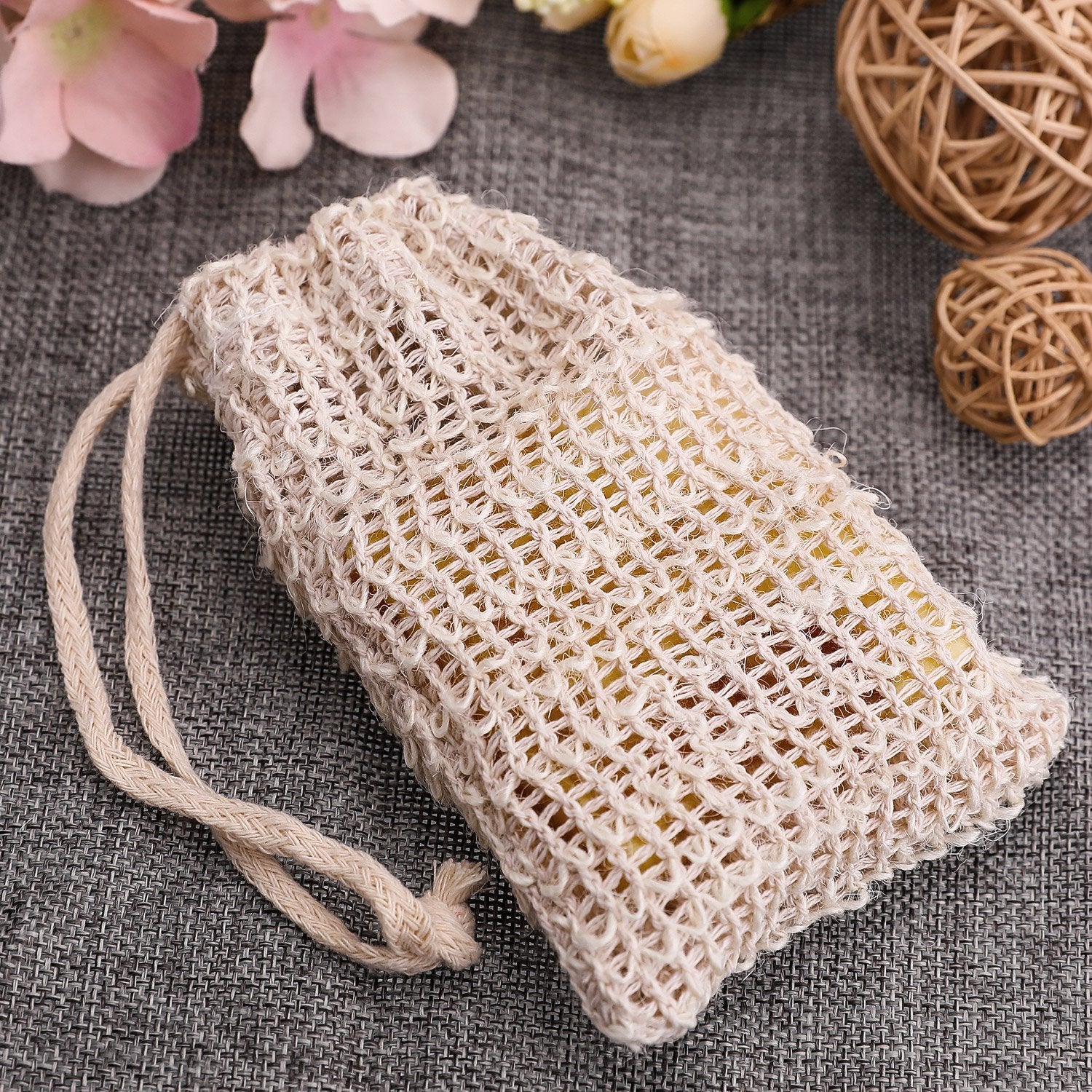 BBTO bolsa con cordón para colgar tras uso