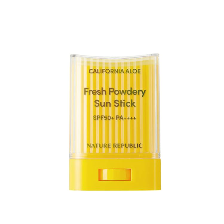 BC233 California Aloe Fresh Stick frente del producto, protección solar rápida para la piel.
