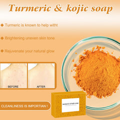 BCBU curcuma jabon facial nutritivo: humectación prolongada para la piel.
